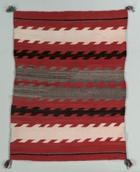 Banded Rug, c. 1890-1900