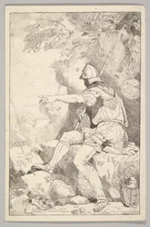 Banditti Taking His Post