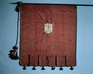 Banner with Medallions of Christ