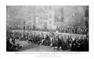 Banquet Commemorating the Victory at Waterloo