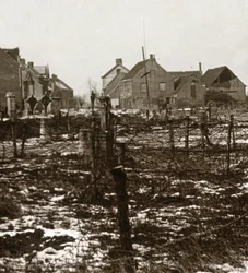 Barbed wire, Nieuwkapelle, Flanders, Belgium