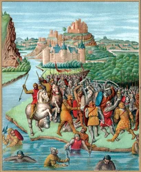 Battle Between Bacchides and Jonathan, Maccabean Revolt, 160 BC, 19th Century