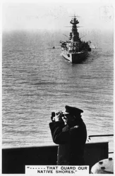 Battlecruiser HMS Hood During Spring Exercises
