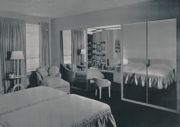 Bedroom designed by James F. Eppenstein, Chicago