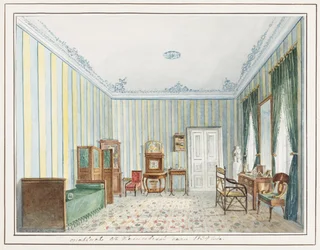 Bedroom in a Country Dacha