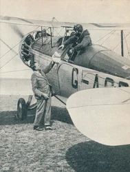 Before the First Flight Over Mount Everest, 1933