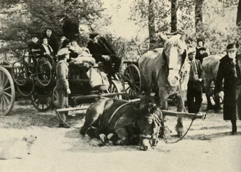 Belgian Refugees on the Road, 1939-1940, 1941