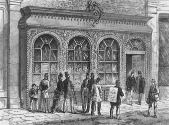 Birchs confectionery shop, Cornhill, City of London