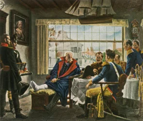 Blücher Takes Possession of Napoleon