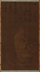 Bodhidharma Crossing the Yangzi on a Reed