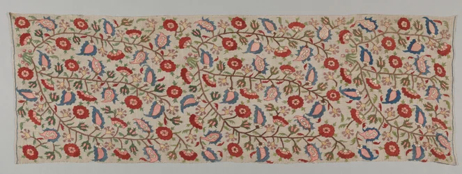 Bolster Cover, 19th century