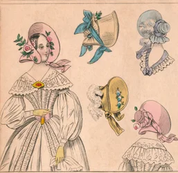 Bonnets, 19th century