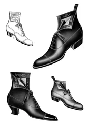 Boot Illustrations, 1908-1909