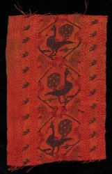 Border with Peacock Design