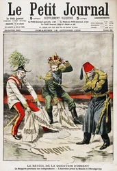 Bosnian Crisis. Cover of the French Periodical Le Petit Journal, 18th October 1908, 1908
