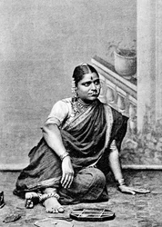 Brahmin woman, India