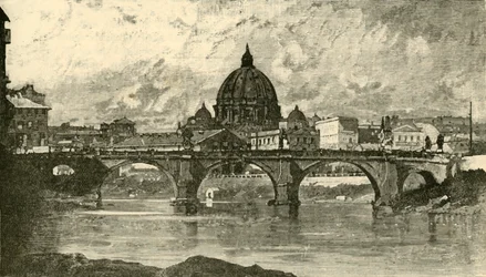 Bridge of St. Angelo, Rome