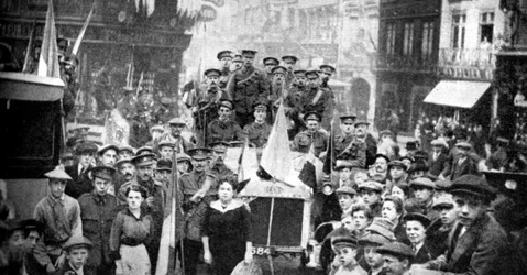 British Expeditionary Force in Rouen, France, First World War