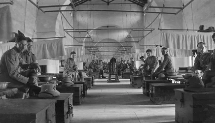 British Army Barracks, Agra, India