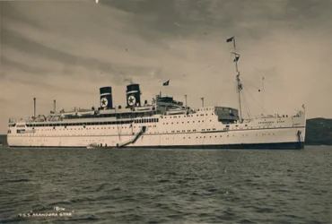British passenger ship SS Arandora Star of the Blue Star Line