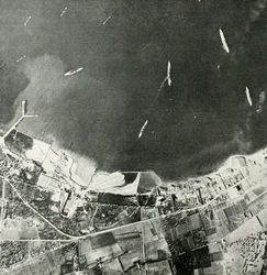 British Warships off the Maltese Coast, World War II