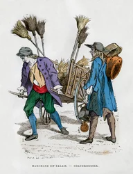 Broom seller and boilermaker