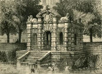 Buckingham Gate in 1830