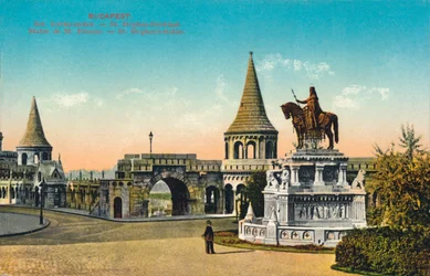 Budapest - St Stephens-statue