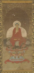 Buddha Enthroned on a Mat of Kusa Grass