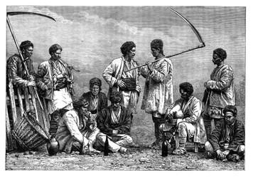 Bulgarian Peasants, c1890