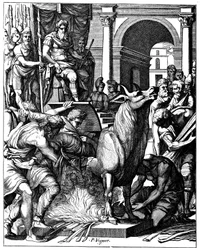 Bull of Phalaris, tyrant of Agrigentum, Sicily