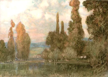 By the Edge of the Lake, 1902
