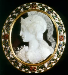 Cameo of Minerva, Roman Goddess of Wisdom