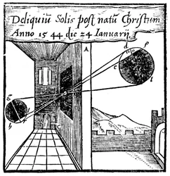 Camera obscura, 1561