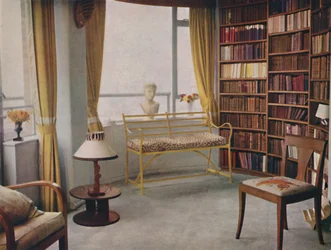 Campbell-Grant: Living-room in a Flat for Humphrey Thackrah, Esq., in Charterhouse Square, London