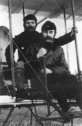 Captain Marconnet and Lieutenant Fequant, French Army Aviators