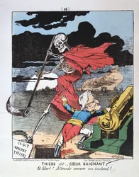 Caricature Against Adolphe Thiers