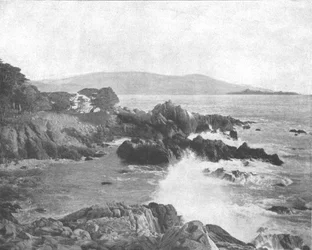 Carmel Bay, California, USA, c1900