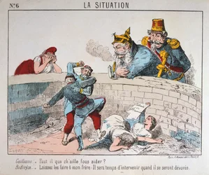 Cartoon, Paris Commune, 1871