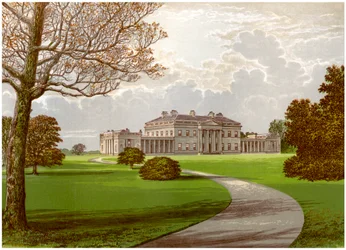 Castle Coole, Enniskillen, County Fermanagh, Home of the Earl of Belmore