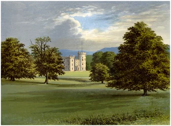 Castle Forbes, Aberdeenshire, Scotland, Home of Lord Forbes