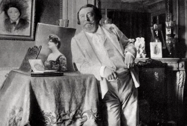 Catulle Mendes, French poet and man of letters, 1906