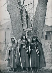 Caucasian soldiers