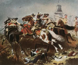 Cavalry Engagement at Rossbach, 5 November 1757, 1936