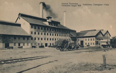 Central Vertientes Sugar Mill, Camaguey, Cuba, c. 1910