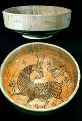 Ceramic Bowls, Kairouan, Tunisia