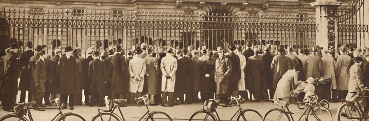 Changing of the Guard, Buckingham Palace, December 4th, 1936