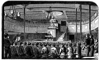 Chapel on Board the Prison Hulk Warrior at Woolwich, London