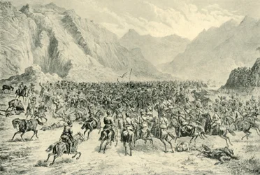Charge of Punjab Cavalry in the Second Action Near Charasia, on 24th April 1880