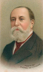 Charles-Camille Saint-Saens, French composer, organist, conductor, and pianist